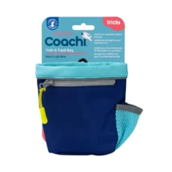 Coachi bolsa porta snacks de adiestramiento azul/celeste para perros