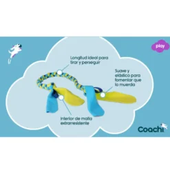 Coachi Tuggi Tug juguete de cuerda para perros