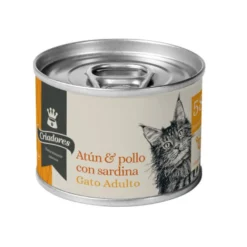 Criadores Adulto Atún con Pollo y Sardina en paté lata para gatos