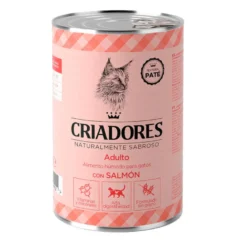 Criadores Adulto con Salmón lata para gatos