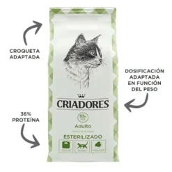 Criadores Adulto Esterilizado Pollo pienso para gatos