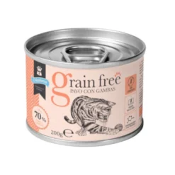 Criadores Adulto Grain Free Pavo y Gambas lata para gatos