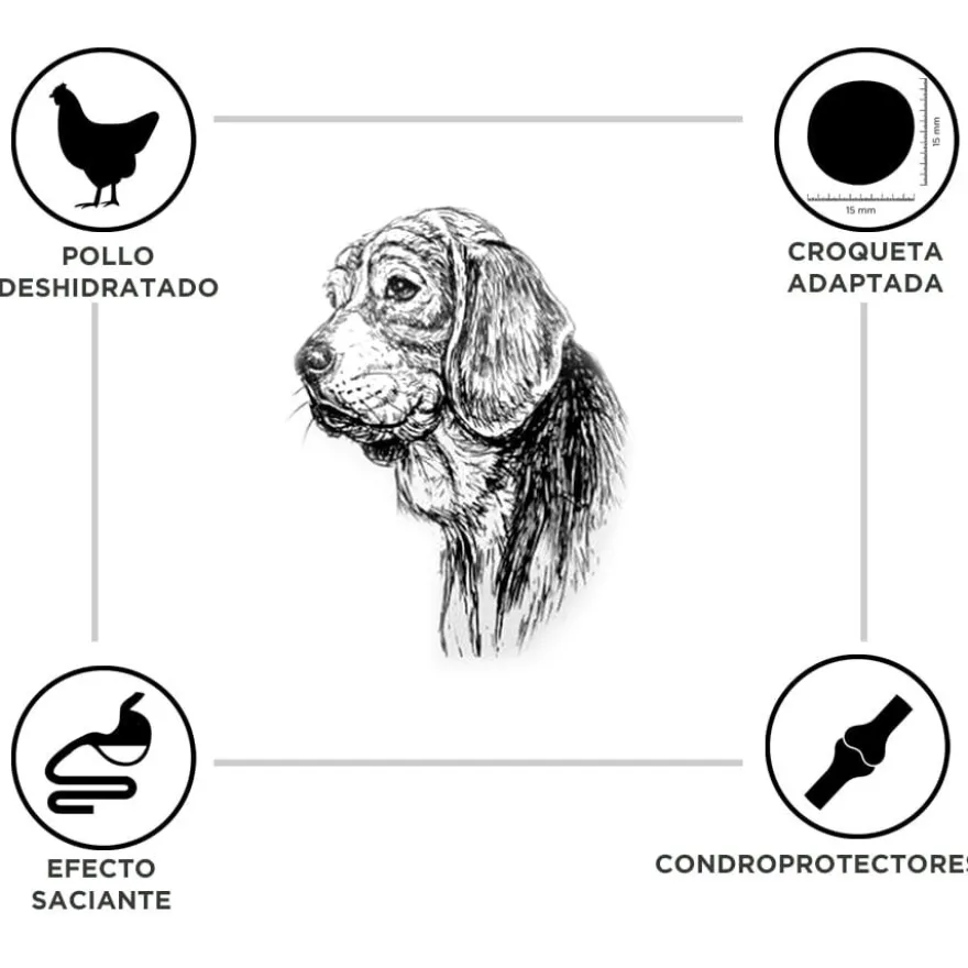 Criadores Adulto Light pienso para perros de raza grande y mediana