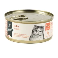 Criadores Adulto Pollo lata para gatos