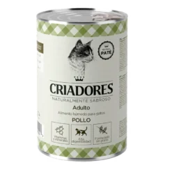 Criadores Adulto Pollo Lata para Gatos