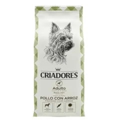Criadores Adulto Pollo y Arroz pienso para perros de razas mini