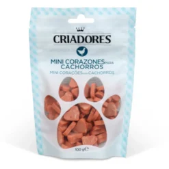 Criadores Bocaditos Mini Corazones snack para cachorros