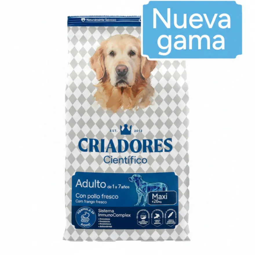 Criadores Científico Adulto Maxi Pienso Pollo para perros