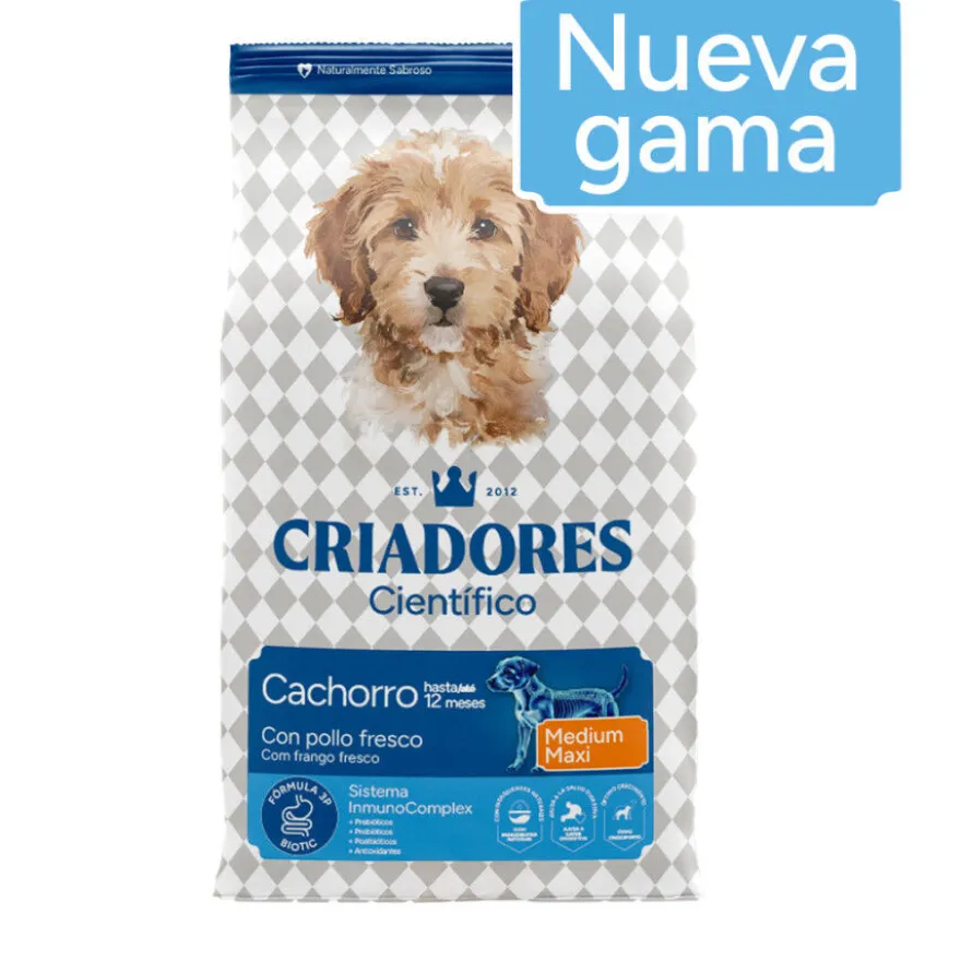Criadores Científico Medium Maxi Pienso Pollo para cachorros