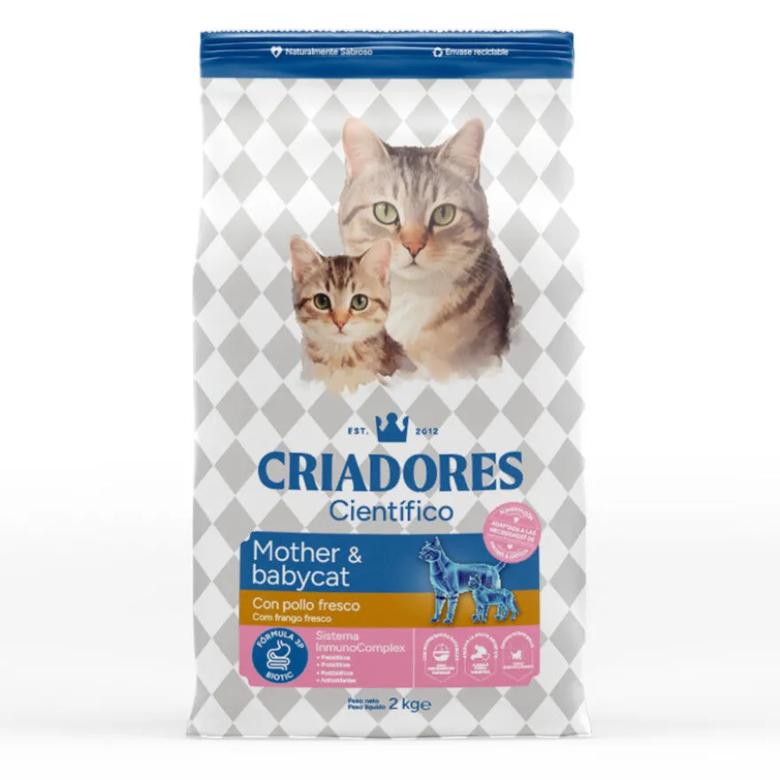 Criadores Científico Mother&BabyCat pollo pienso para gatos