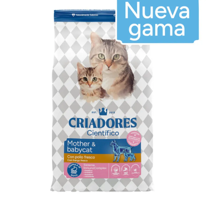 Criadores Científico Mother&BabyCat pollo pienso para gatos