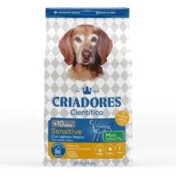 Criadores Científico Senior Sensitive Mini Pienso Salmón para perros