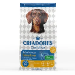 Criadores Científico Sensitive Adulto Mini Pienso Salmón para perros
