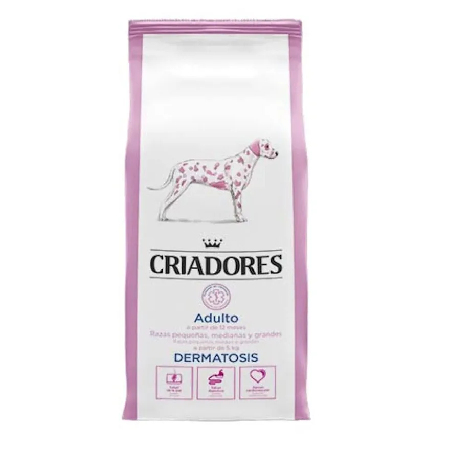 Criadores Dietetic Adulto Dermatosis pienso para perros