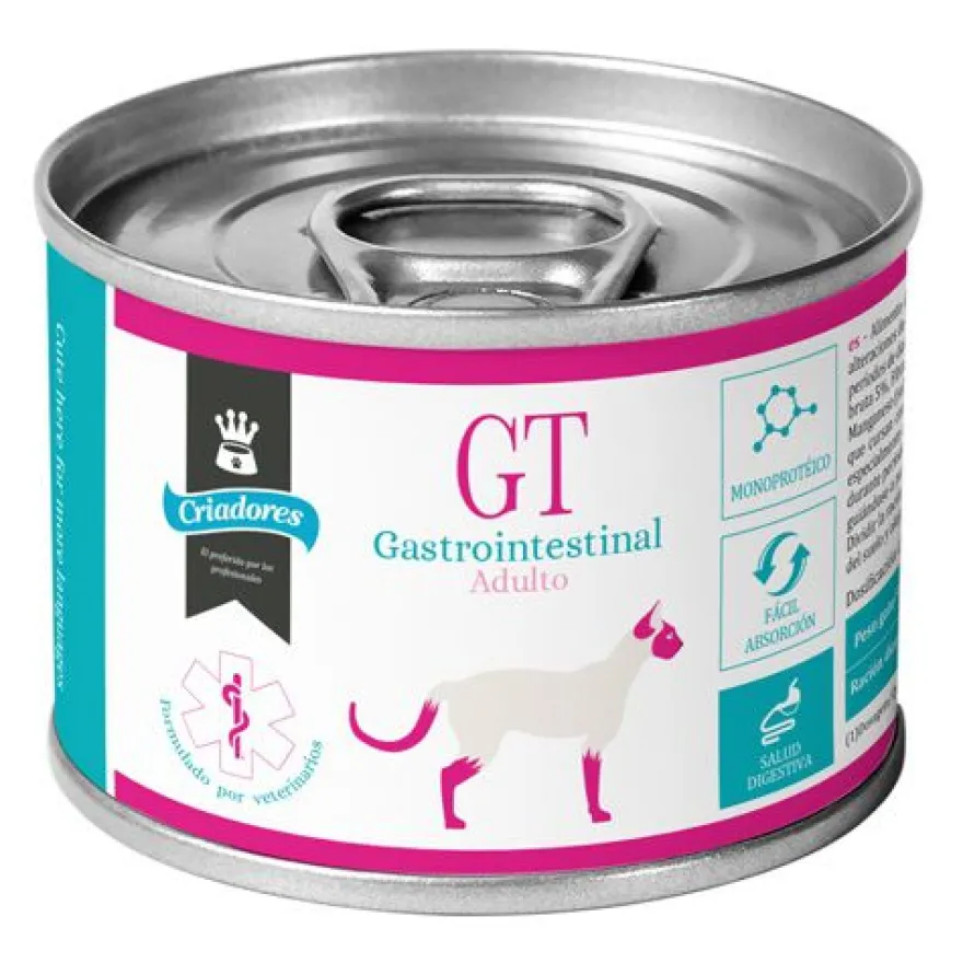 Criadores Dietetic Adulto Gastrointestinal lata para gatos