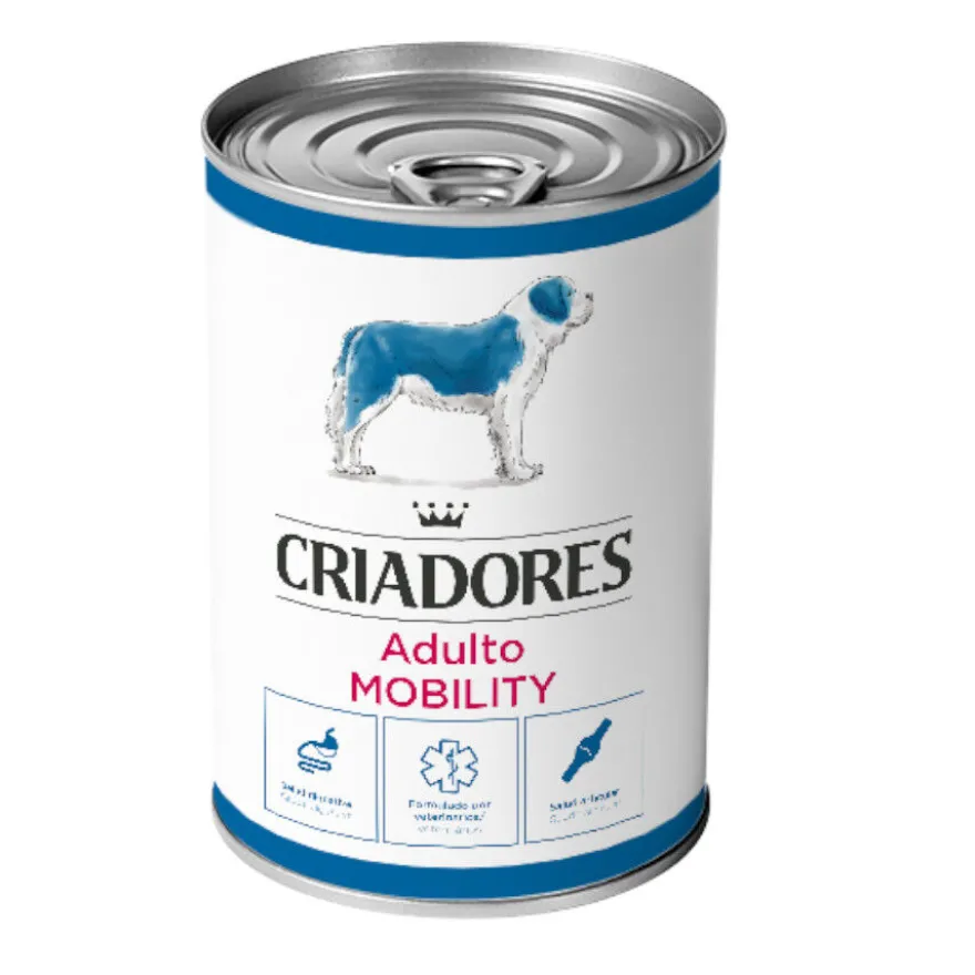 Criadores Dietetic Adulto Mobility lata para perros