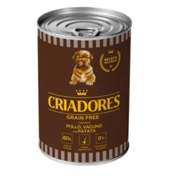 Criadores Grain Free Pollo y Ternera lata para cachorros