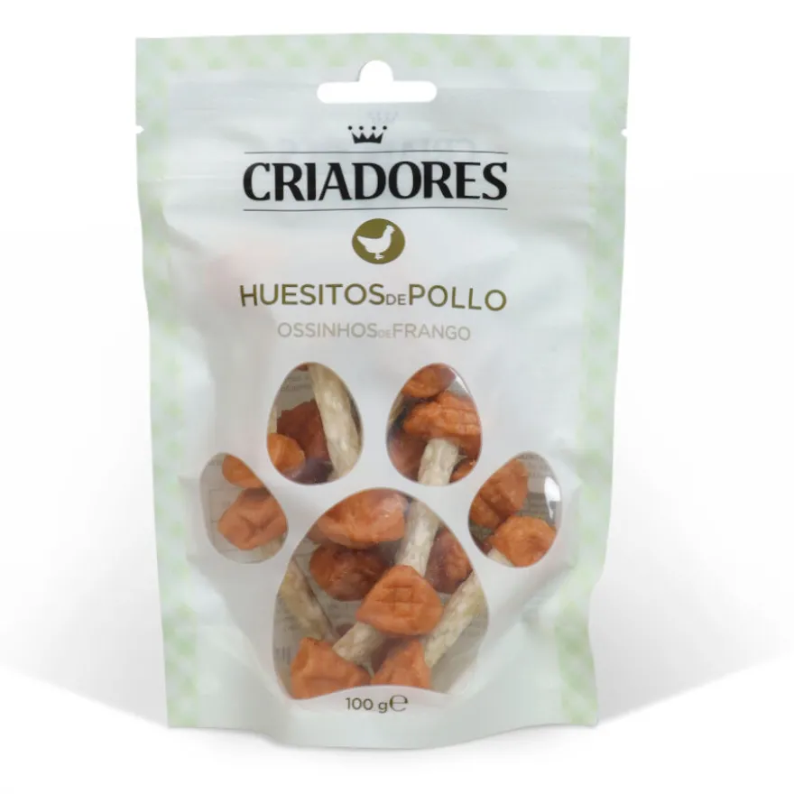 Criadores Huesitos de Pollo snack para perros