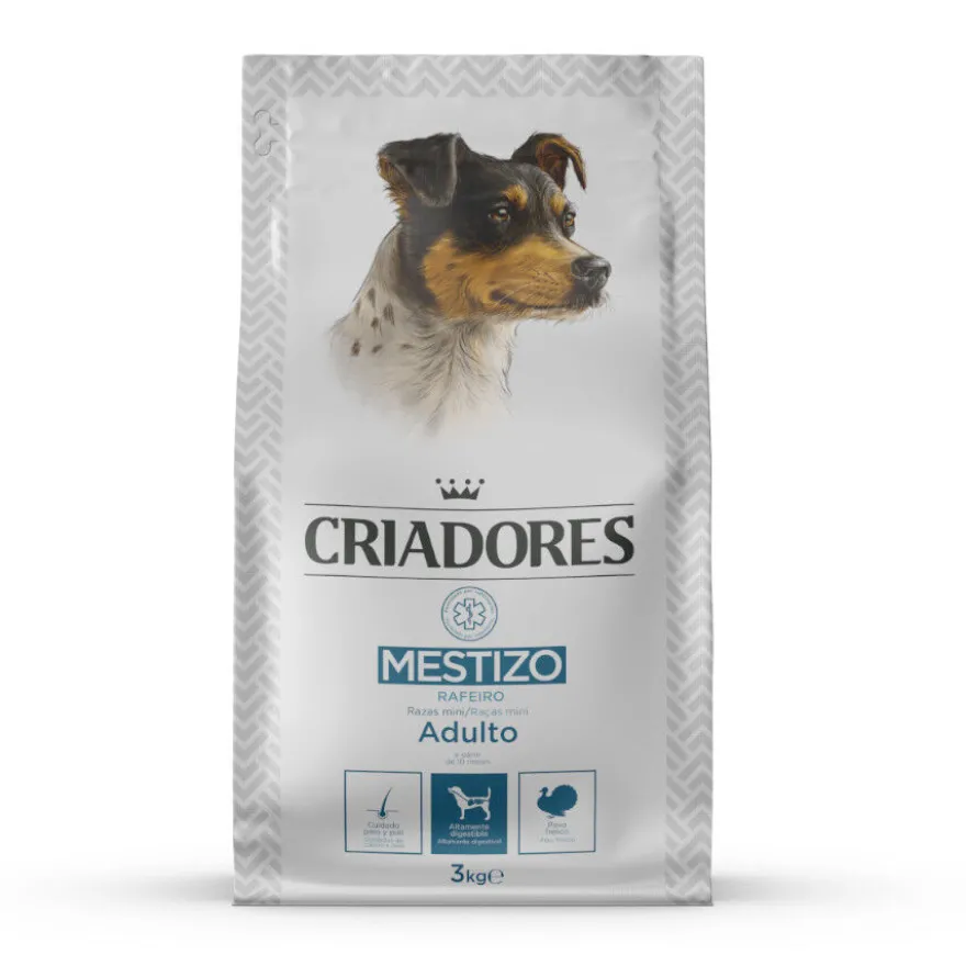 Criadores Mestizo Pavo pienso para perros mini