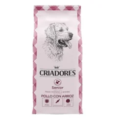 Criadores Senior Pollo y Arroz pienso para perros de razas medianas y grandes