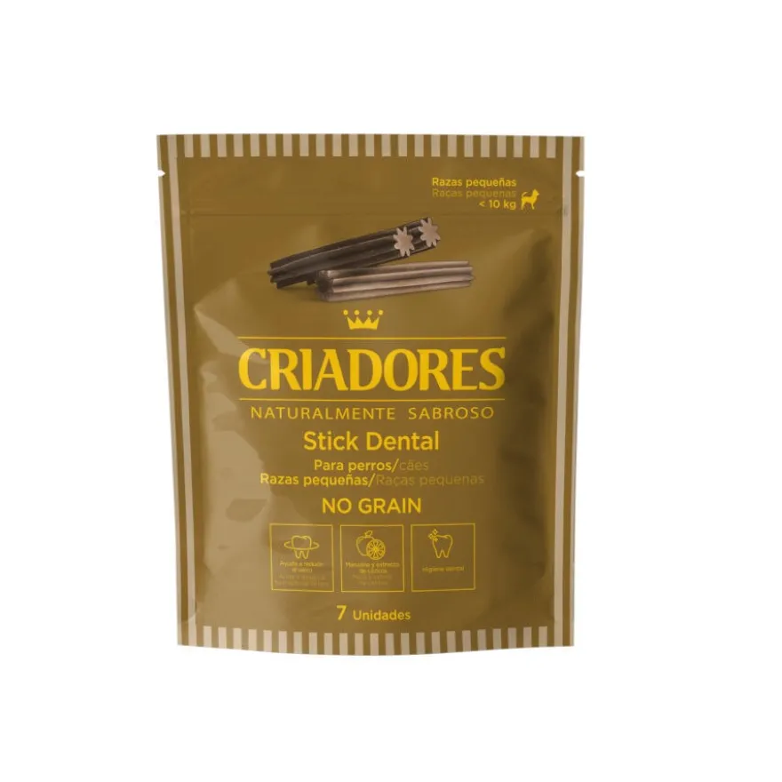 Criadores Snacks Dentales Grain Free para perros de raza pequeña