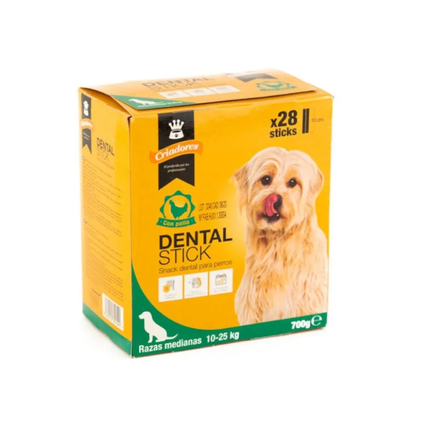Criadores Snacks Dentales Pollo para perros medianos