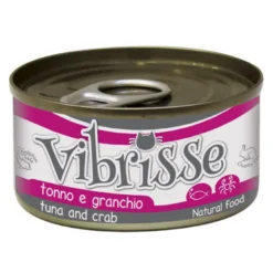 Croci Vibrisse Atún y Cangrejo lata para gatos