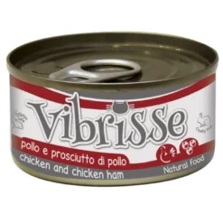 Croci Vibrisse Pollo y Jamón lata para gatos