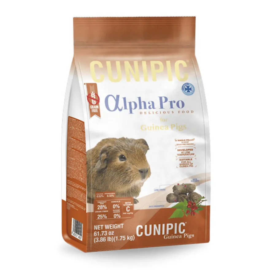 Cunipic Alpha Pro Grain Free pienso para cobayas