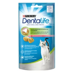 Dentalife Daily Oral Salmón Snacks Dentales para gatos