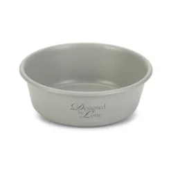 Designed by Lotte Feri Comedero de Acero Gris Claro para perros
