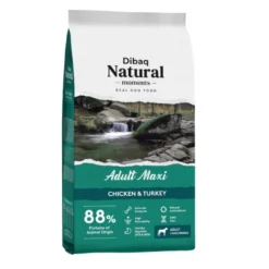 Dibaq Natural Moments Adult Maxi Pollo & Pavo pienso para perros