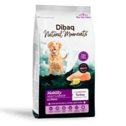 Dibaq Natural Moments Pienso Mobility Pavo para perro