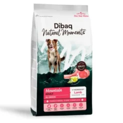 Dibaq Natural Moments Pienso Mountain Cordero para perro