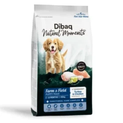 Dibaq Natural Moments Pienso Maxi Pavo y Pollo para cachorro
