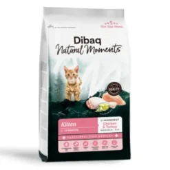 Dibaq Natural Moments Pienso Pollo y Pavo para gatito