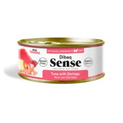 Dibaq Sense Grain Free Sterilized Adult Atún con Gambas lata para gatos