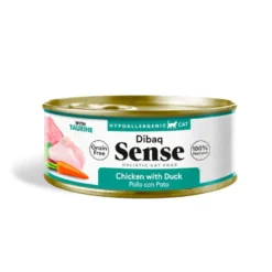 Dibaq Sense Hypoallergenic Grain Free Pollo y Pato lata para gatos