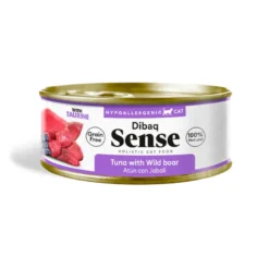 Dibaq Sense Hypoallergenic Grain Free Atún y Jabalí lata para gatos