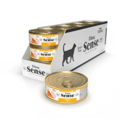 Dibaq Sense Hypoallergenic Grain Free Pollo con Papaya lata para gatos