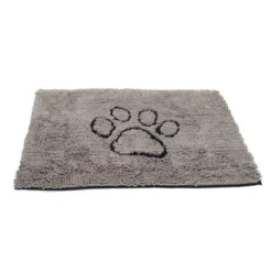 Dirty Dog Gris felpudo para perros