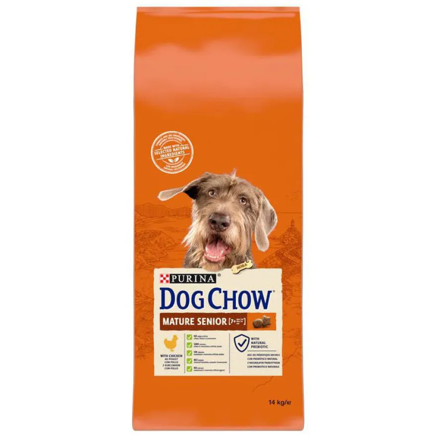 Dog Chow Mature Senior Pollo pienso para perros