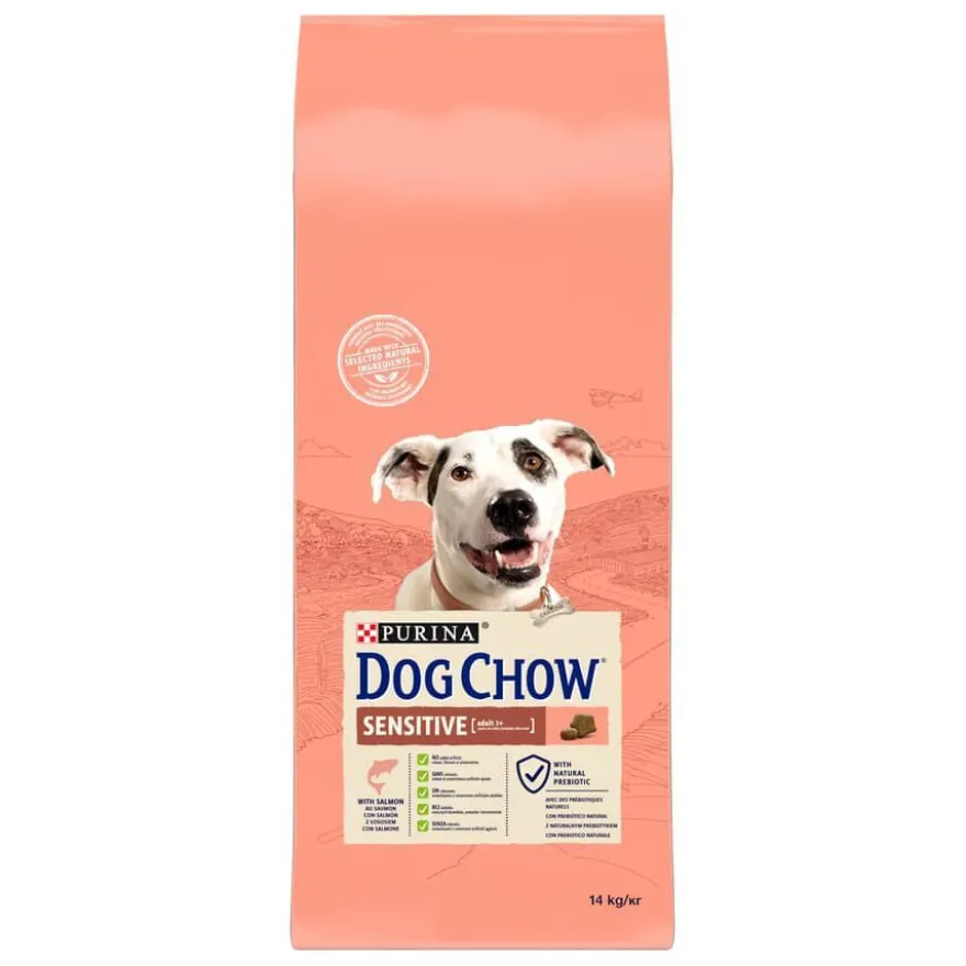Dog Chow Sensitive Salmón pienso para perros