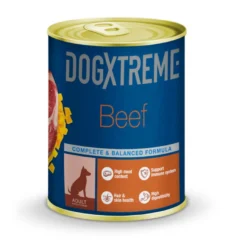 Dogxtreme Adult ternera con calabaza lata para perros