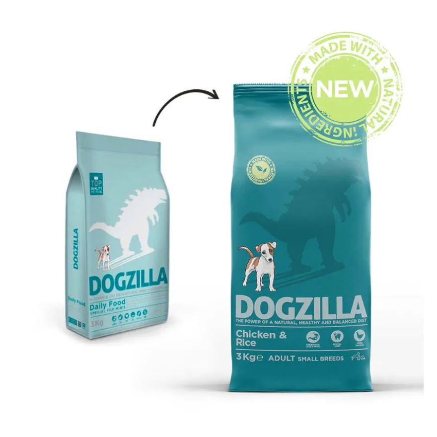 Dogzilla Adult Mini Pollo y Arroz pienso para perros