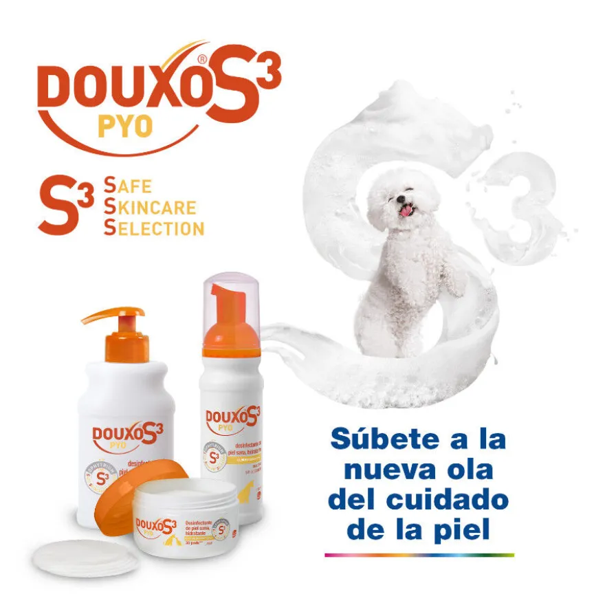 Douxo Pya Algodón Desinfectante para perros y gatos