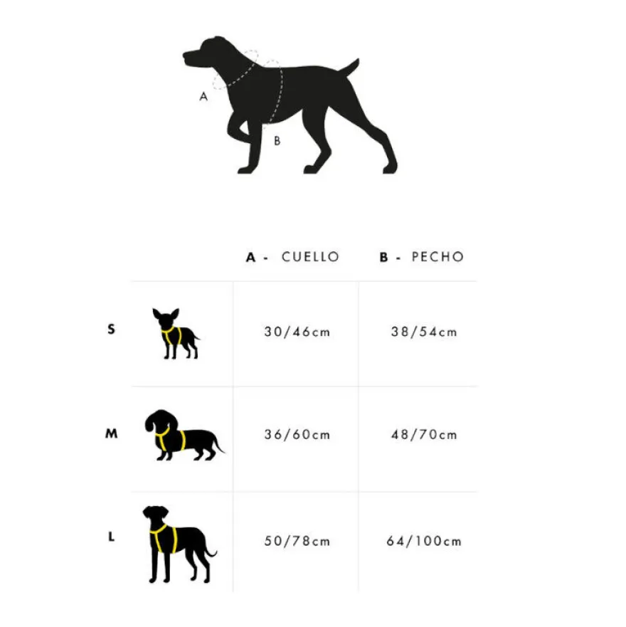 Dukier Arnés Clásico Estampado Tattoo para perros