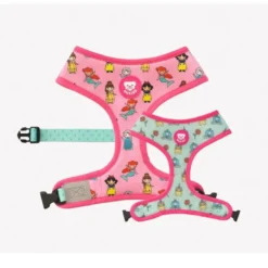 Dukier Arnés Reversible Estampado Princesa para perros