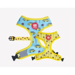 Dukier California Arnés Reversible Estampado Playero para perros