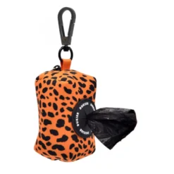 Dukier Cheetah Porta Bolsas con Mosquetón para perros